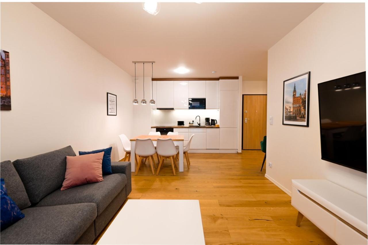 Apartamenty Aura 40 Q4Apartments Gdaňsk Exteriér fotografie