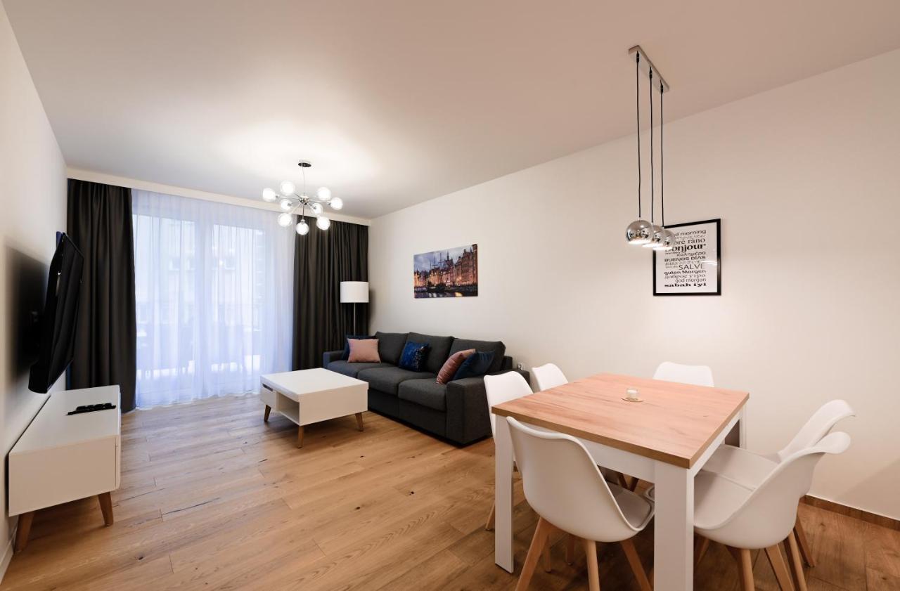 Apartamenty Aura 40 Q4Apartments Gdaňsk Exteriér fotografie